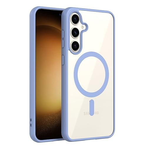 Image of amazon basics Back Case Cover for Samsung Galaxy S25 5G | Scratch-Resistant Back Case Cover | Sierra Blue