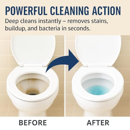 Image of oxypure toilet cleaning agent | Deep Cleaning Bathroom Cleaner | Removes Hard Stains, Limescale & Odor | Toilet Bowl Descaler | Multipurpose Bathroom Cleaner (Pack of 2)