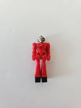 タカラ　ダイアクロン隊員　ミクロマン　消しゴム　赤黒　食玩 タカラ ダイアクロン隊員 ミクロマン 消しゴム 赤黒 食玩