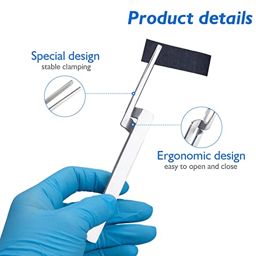 Faruijie ARTICULATING PAPER TWEEZER 5Pcs Dental Articulating Paper Holder thumb #1