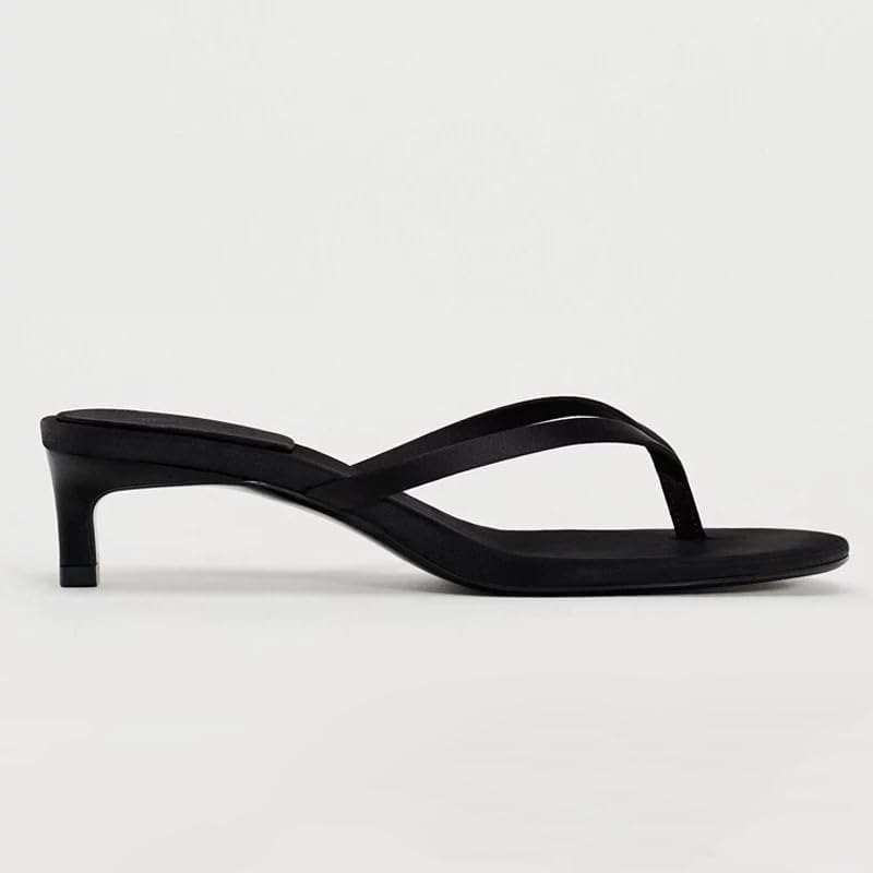 SAFECAMS Women's Kitten Heels - Comfortable Summer Sandals