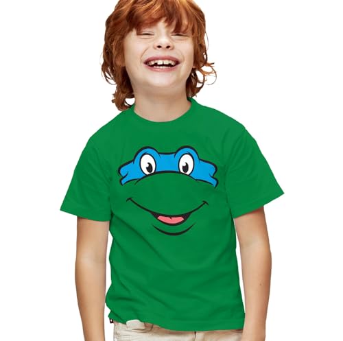 TMNT Teenage Mutant Ninja Turtles Smile Face Kids T Shirt for Youth Boys and Girls Collection
