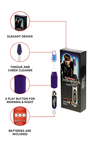 BB Designs Ltd Justin Bieber - Spazzolino da denti...