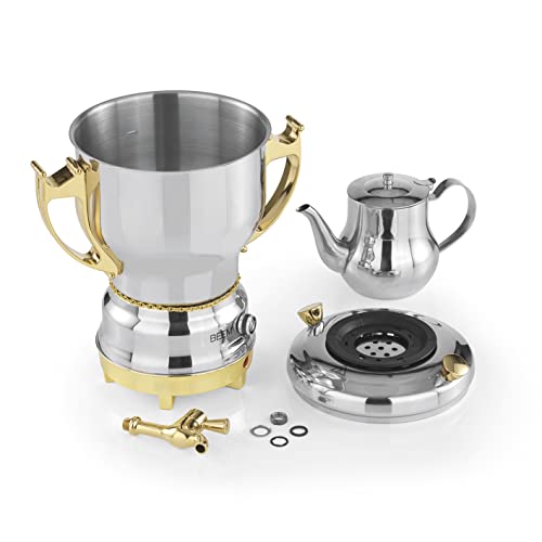 Samowar BEEM Tea Classic Teekocher aus Edelstahl