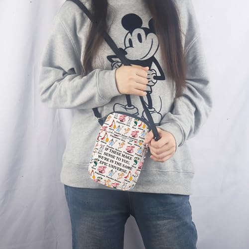 MNIGIU Greek the Musical Inspired Gift Greek Crossbody Bag for Greek Fans4