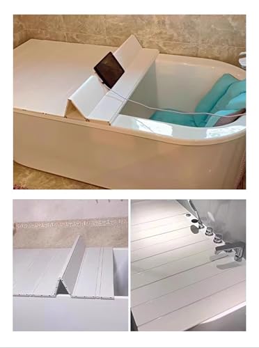 Accesorios de bañera duraderos de PVC impermeable liso 6