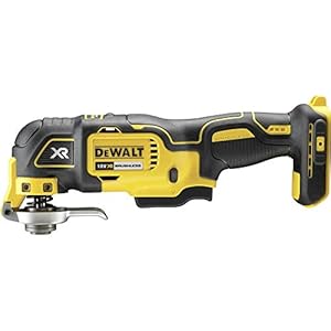 Dewalt DCS355NT-XJ Oscillerende Li-Ion accu Meerkleurentool DCS355NT – Meerkleurenfunctioneel gereedschap incl. 30-delige accessoireset & koffer – snelle vervanging van accessoires – 18 V – zonder accu en oplader,kleur