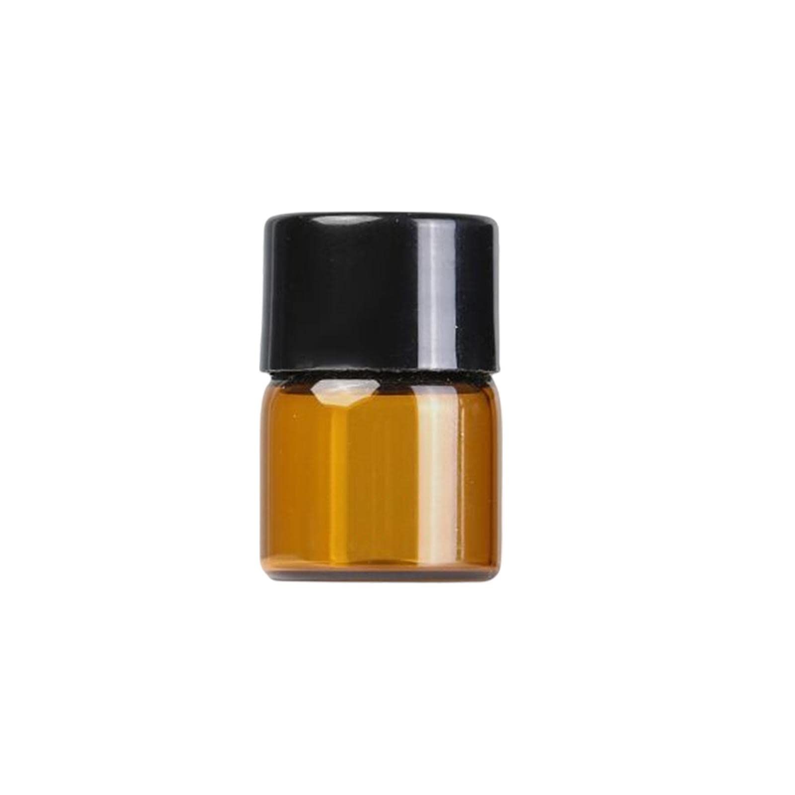 Juego de 50 botellas de cristal recargables duraderas para muestras de fragancias de 1 ml