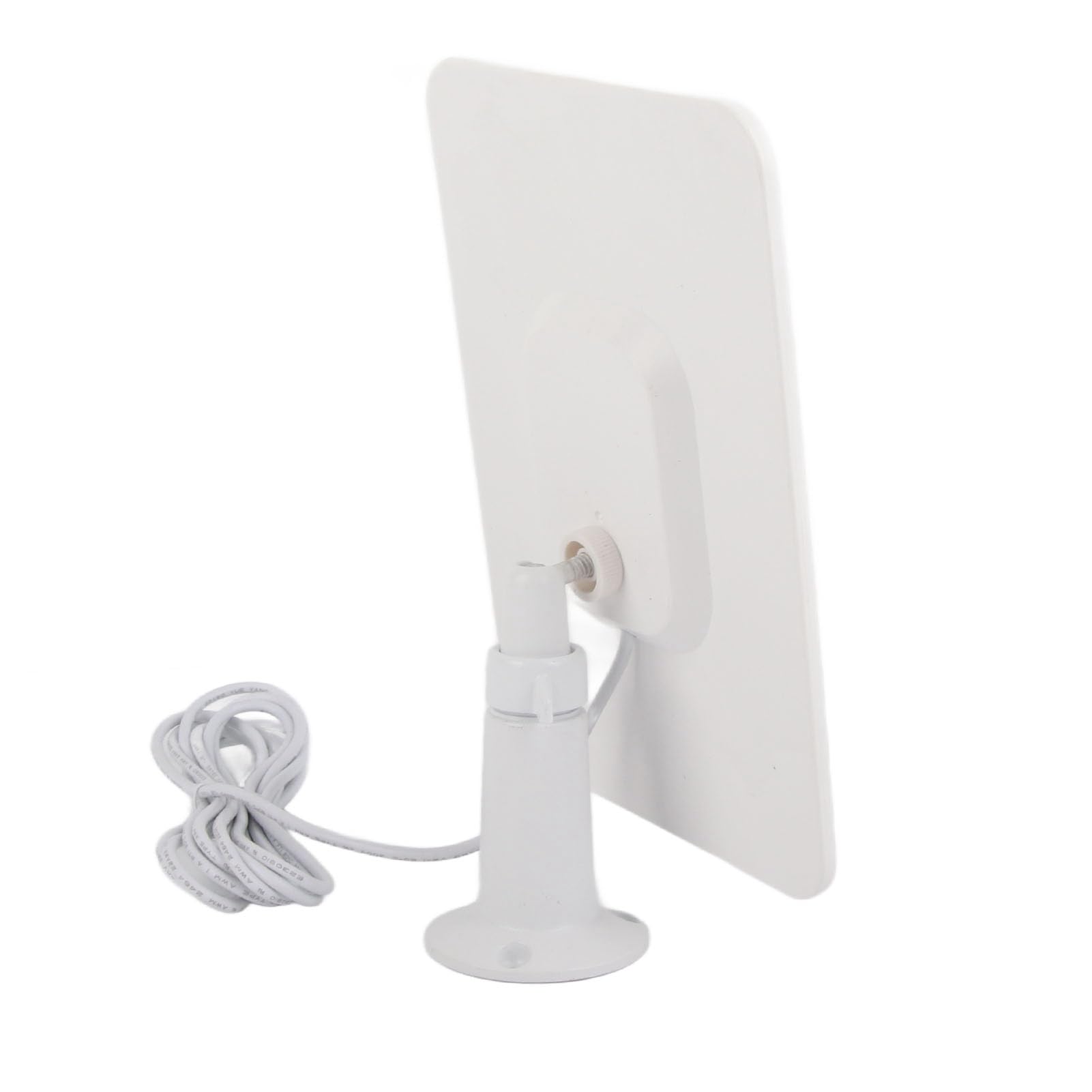 Panneau solaire 4W 5V pour caméra de sécurité, panneau solaire de caméra avec étanchéité IP65 et support réglable à 360 degrés pour panneau solaire (White)