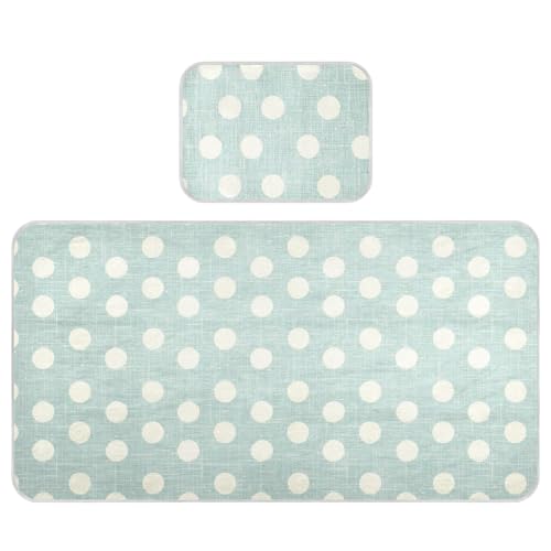 Dots Green Cooling Baby Bassinet Mattress 28