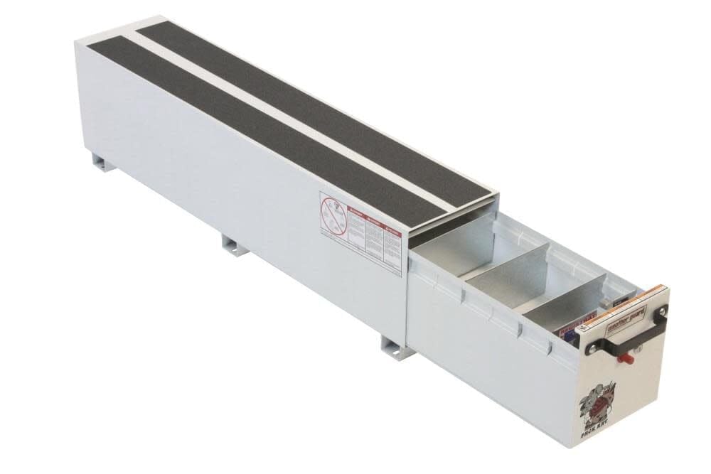 weather guard 3353 48" pack rat drawer unit, white