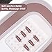 4YANG Bañera plegable adulto,Bañera móvil adultos xl,Portátil Plegable Bañera SPA Masaje de...