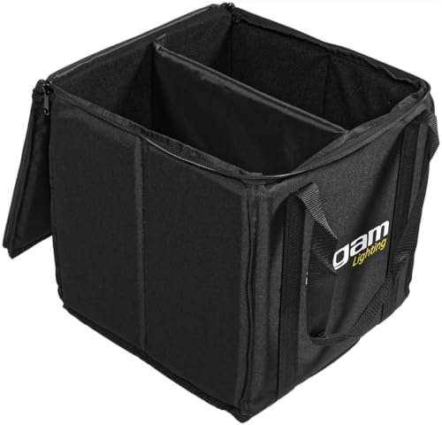 Algam Lighting Valigetta 32 X 32 X 34 Cm, Imbottitura Trapuntata, Per Effetti Luminosi E Accessori - 2