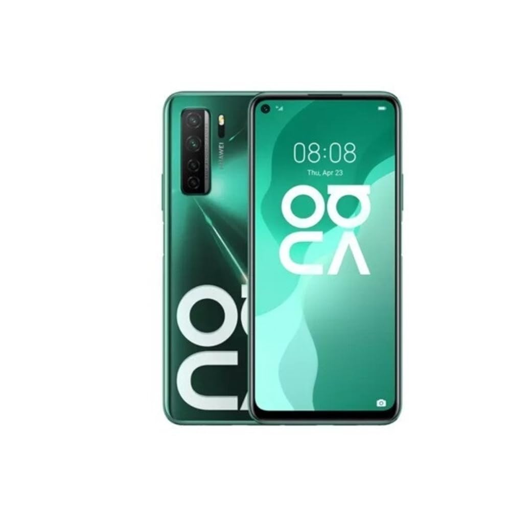 HUAWEI Nova 7 SE, 5G Dual-SIM Mobile Phone, 64 MP AI Quad- Camera, 128 GB 8 GB RAM , 6.5" Punch FullView Display, 40 W SuperCharge, Crush Green