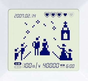 人生銀行　32×48ドット大型液晶付きCUBE型貯金箱 人生銀行 for iPhone | スペシャルサイト | タカラトミーアーツ