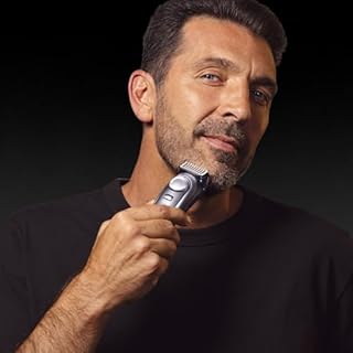 Braun Serie 9 PRO + Rasoio Elettrico Barba, Wet&Dry, 5+1 Lame Di Precisione Ultra Sottili, Regolabarba Uomo, Rasoio Barba, 60 Min Utilizzo, Testina di Ricambio, Stazione SmartCare 6in1, 9660CCPS, Nero