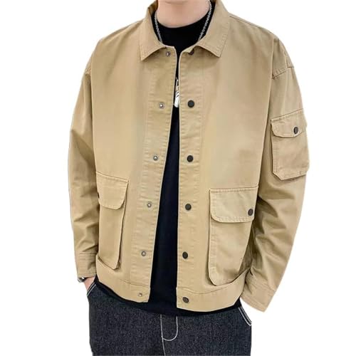 Veste de travail homme robuste col boutonné pour ne plus manquer de poches
