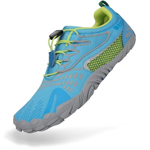 Image of SAGUARO Womens Mens Barefoot Shoes Minimalist Trail Runner Wide Toe Box Zero Drop Outdoor Cross Training Shoe
