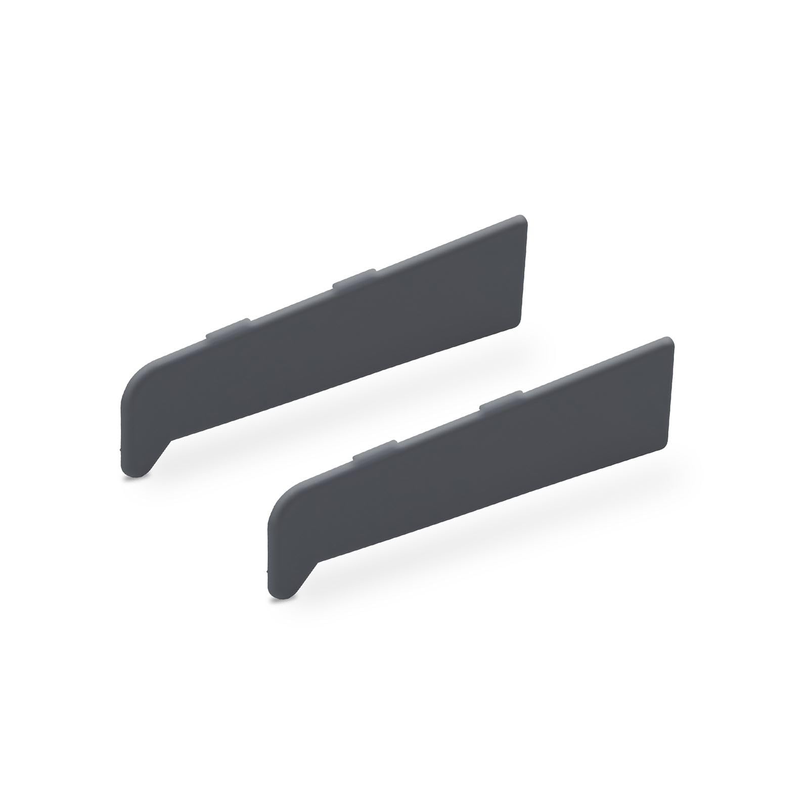 Truly Pvc Limited Anthracite Grey 150Mm Profile 22 Window Sill End Caps (Pair)