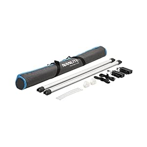 NANLITE PavoTube II 30C 2本セット チューブライト スティックライト 360°RGBビデオライト 55W 色温度2700-7500K CRI97 TLCI98 36000色調光 15種FX光効果モード Type-C充電式 輝度自由調節 長時間作動 アプリ対応 LEDビデオライト棒型 スティック型 ライブ配信/商品撮影/人物撮影/ビデオ撮影/MV撮影 国内正規品