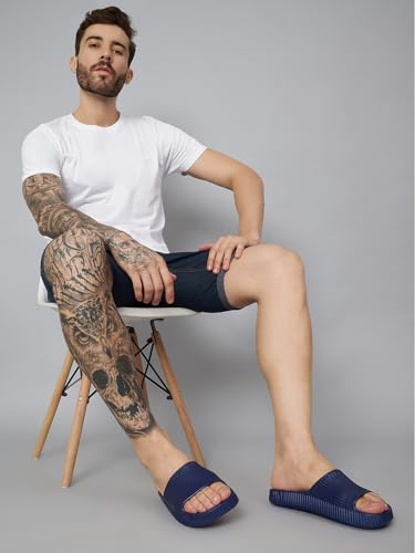 Image of ENDEAVOUR WEAR Men's Super Soft Sliders /Slippers With Soft Cushioned Rubber | Comfortable And Light Weight | Flip Flops