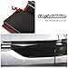 JeCar Tail Light Cover Smoked Tint Trim Covers for 2021-2024 Jeep Grand Cherokee