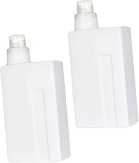 NIYANGLE Dispensador De Amaciante Dispensador De Garrafa Para Lavanderia Recipiente Líquido Para Viagem Suporte Para Viagem Recipientes Para Garrafa Suplementar 2 Peças