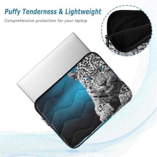 Funda para portátil 13-14 pulgadas impermeable Leopardo miniatura 5
