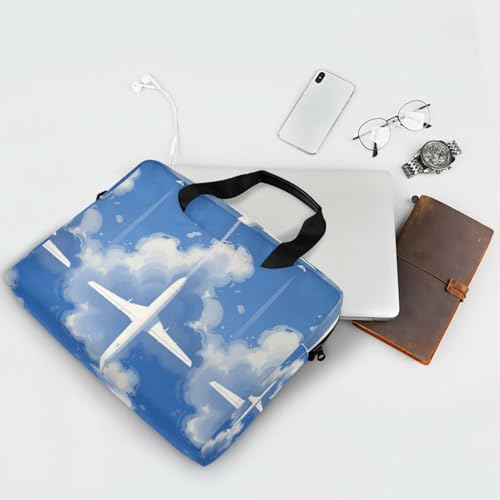 Funda portátil para laptop 15.6 pulgadas azul miniatura 7