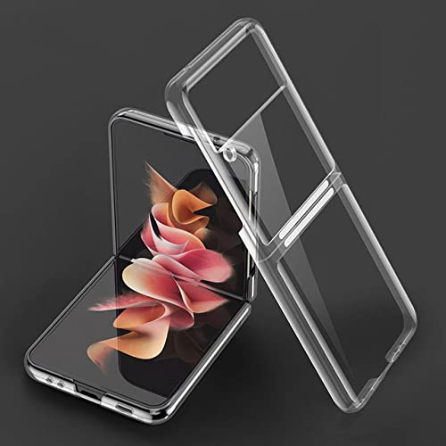 Coque de protection PC Samsung Galaxy Z Flip 3 5G placage transparent premium