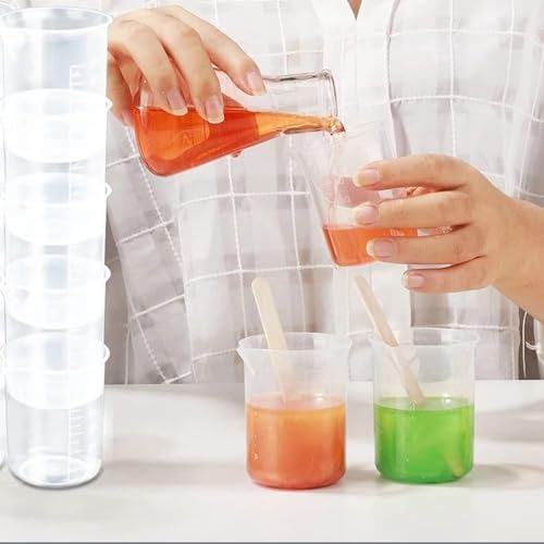 Vaso medidor ligero reutilizable de 100 ml miniatura 5
