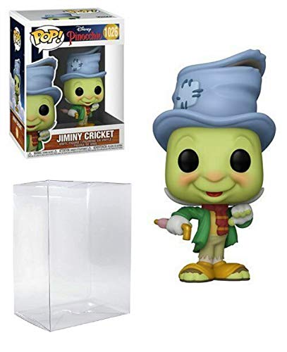 Jiminy Crickett Pop #1026 Disney Pinocchio Vinyl Figure (Bundled with EcoTek Protector to Protect Display Box)
