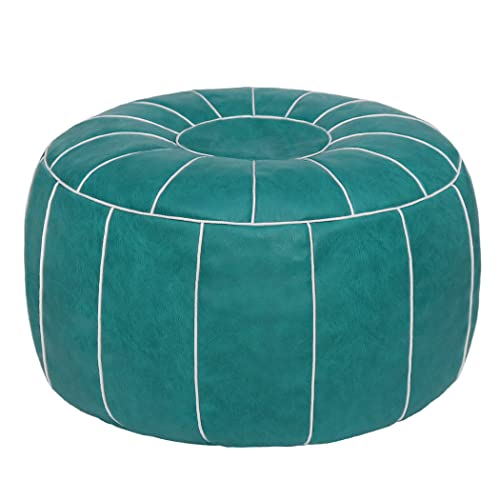 Thgonwid Unstuffed Moroccan Storage Pouf Foot Stool Ottoman Seat...