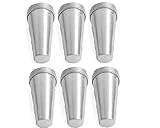 Aluminium Kulfi Ice Cream Mould Set of 6 Kulfi Mould Kulfi Maker with Stand icecream moulds aluminium kulfi maker