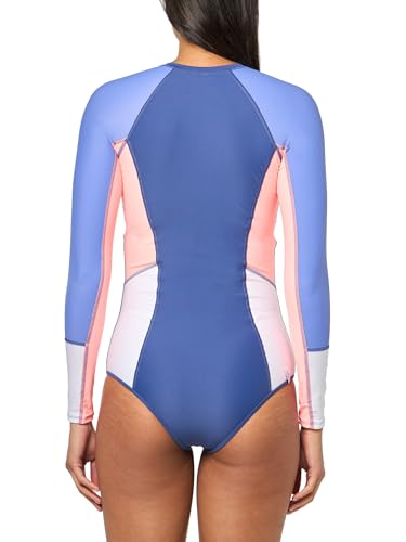 Body Glove Women's Standard Long Sleeve Paddle One Piece Swimsuit with UPF 50+2