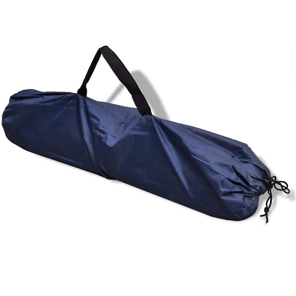 Duschzelt Blau, Umkleidezelt, Toilettenzelt mit Reißverschluss, 130 x 130 x 210 cm, Campingdusche Sichtschutzzelt, Popup Wurfzelt für Outdoor, Strand, Garten, Festival, Wohnmobil, Tragbar