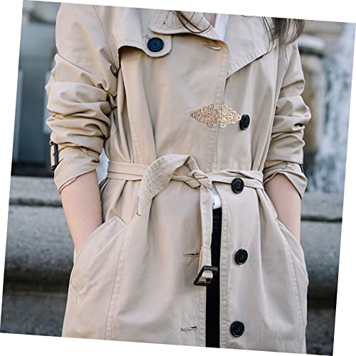 VILLCASE 3 Pçs Fivela Suéter Sapo Botão Para Baixo Suéter Botão Para Cima Cardigã Xale Fecho Manto C