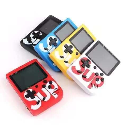 Image of DOMENICO SUP 400 in 1 Handheld Mini Retro Game Box - 400 Preloaded Games, and USB Charging Cables with Games Like Mario , Contra, Islander Bomber Man etc. (Color As Per Availability)