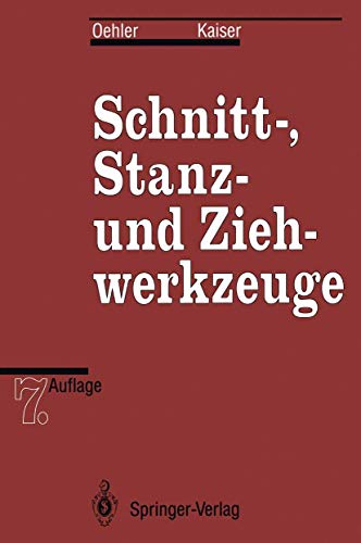 Preisvergleich Produktbild Schnitt-, Stanz- und Ziehwerkzeuge