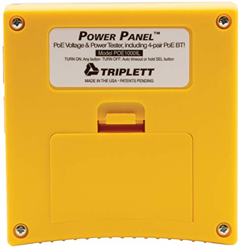 Triplett Byte Brothers Inline Power Panel Poe Analyzer And Cat 5/6 Digital Voltmeter (Poe1000Il) #TOP3