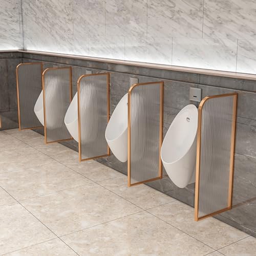Cloison de séparation décorative murale pour toilettes publiques et écran d'urinoir - 7