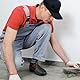 Healifty Stahlkappe Sicherheits-Überschuhe mit Verstellbarem Riemen Rutschfeste Sohle für Männer Frauen - Größe 36-46