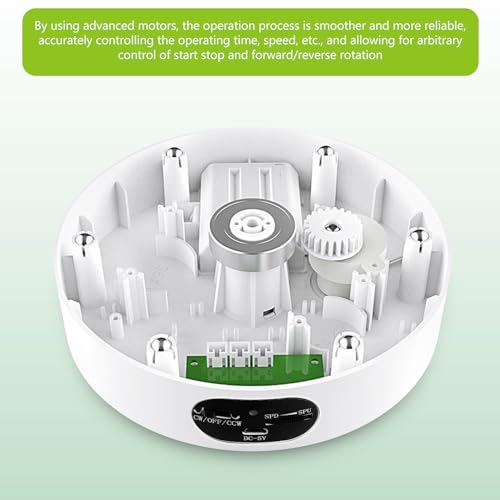 Drehteller Elektrisch, Automatische Drehplattform, 12 cm Elektrischer Drehteller, Drehscheibe Elektrisch, Drehteller Fotografie 360 Grad Elektrischer Drehteller Für Fotografie Produkt-, Schmuck