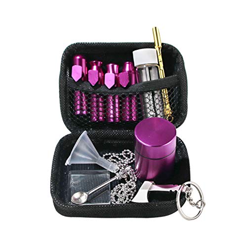 11PCS Smoke Snuff Snorter Set Tobacco Tool Portable Gift Kits,Smoke Spoon Rocket Snorter with Case, Glass and Metal Snuff Bottle Mini Funnel Dispenser Glass Snuff Bullet 11PCS Smoke Snuff Snorter Set Tobacco Tool Portable Gift Kits,Smoke Spoon Rocket Snorter with Case, Glass and Metal Snuff Bottle Mini Funnel Dispenser Glass Snuff Bullet