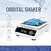 LACHOI LCD Orbital Shaker 40-300RPM Capacity 2KG Lab Shaker with Timer Digital Orbital Shaker with Continuous Mode or Timer Mode for Laboratory,University
