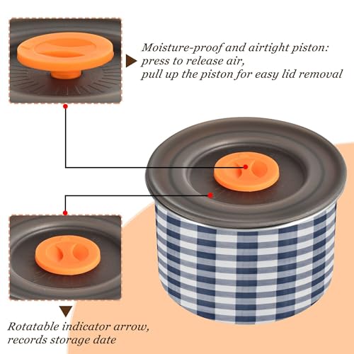 Envase Hermético Para Café De Acero Inoxidable 17 oz miniatura 4