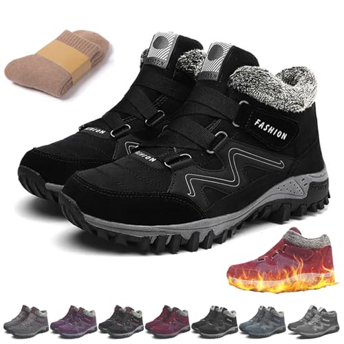 Winter Warm Shoes Orthopedic Boots Womens Winter Shoes Waterproof Non-Slip Unisex Slip-On Boots