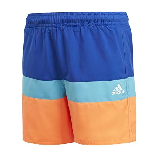 adidas Jungen Swimshorts Yb Cb Shorts, Azur/Narchi, GQ1066, Gr. 176