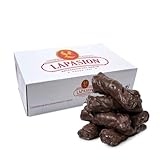 LAPASION - Lazos De Hojaldre Rellenos De Chocolate | Chocolates Crujientes Hojaldrados | Cubierta de Cacao | Postres Artesanos | 2.5 Kg