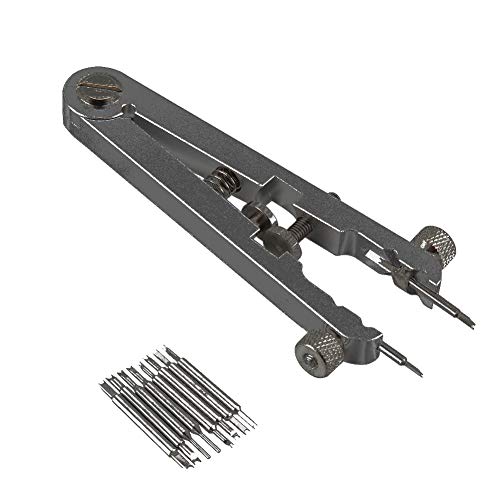 Watch Spring Bar Plier - Spring Bar Tweezers - Watch Repair Tool Kit, Spring Bar Tool, Watch Spring Bar Tool, Watch Standard Plier Remover Set Stainless Steel Bracelet Spring Bar Removing Tweezers Kit